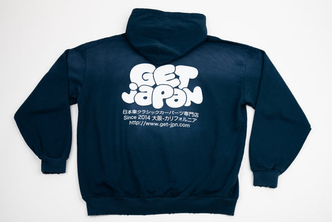 GET Japan Shop Hooded Sweatshirt (Navy)