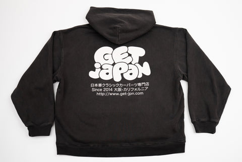 GET Japan Shop Hooded Sweatshirt (Vintage Black)