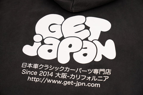 GET Japan Shop Hooded Sweatshirt (Vintage Black)