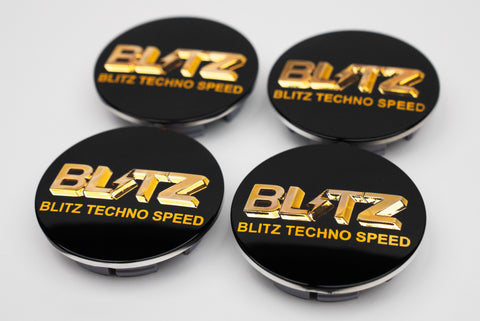 Blitz Technospeed Z1 Reproduction Center Caps *Black/Gold*