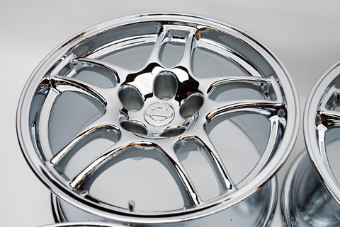 Nissan Skyline R33 GTR 17" 9J +30 (5x114.3) *Triple Chrome*