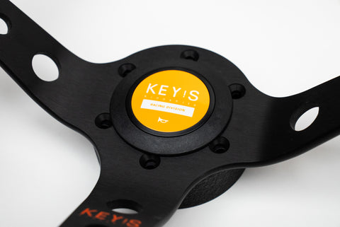 330mm KEY!S Racing Fossa Magna Deep (Leather)