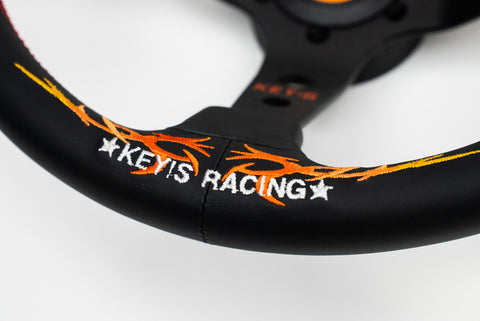 330mm KEY!S Racing Fossa Magna Deep (Leather)