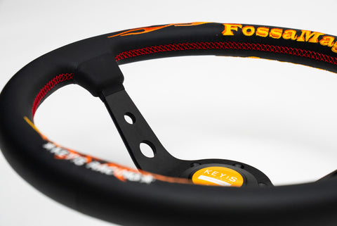 330mm KEY!S Racing Fossa Magna Deep (Leather)