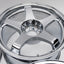 URAS NS-01 17" 9.5J +15 (5x114.3) *Triple Chrome Plated*