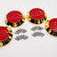 Yokohama AVS Model 6 Reproduction Center Caps *24k Gold Plated*