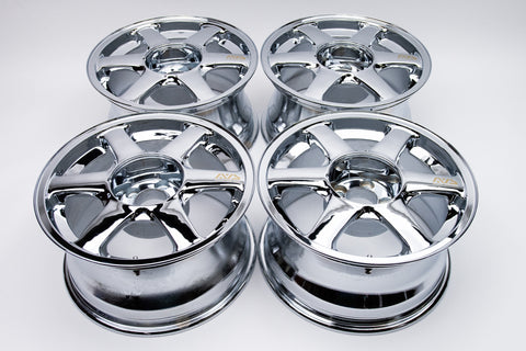 Yokohama AVS VS6 17" 9J +18 (5x114.3) *Triple Chrome Plated*