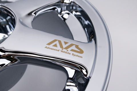 Yokohama AVS VS6 17" 9J +18, 9J +35 (5x114.3) *Triple Chrome Plated*