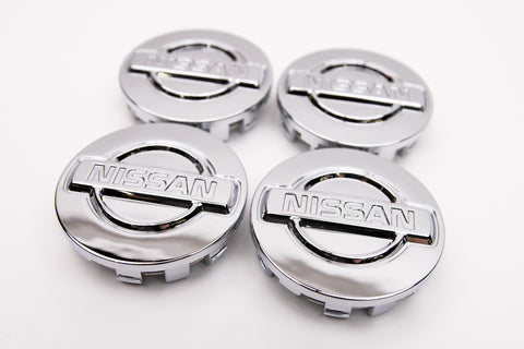 Nissan R33 GTR Wheel Reproduction Center Caps *Chrome*