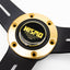 350mm Nardi Rally Deep Corn *Gold Stitching / Nismo Horn*