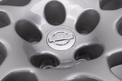 Nissan R33 GTR Wheel Reproduction Center Caps *Chrome*