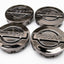 Nissan R33 GTR Wheel Reproduction Center Caps *Black Chrome*