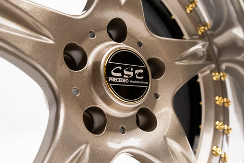 CST Precedeo Demon Camber Reproduction Center Caps *Gold*