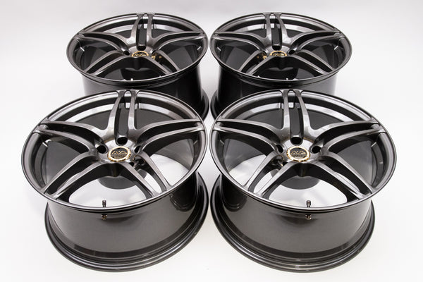 アルミ ホイール ヨコハマ AVSMODEL 6 17×7J 5H PCD100 +48 ダンロップタイヤ付き 4本セット 215/50R70  苫小牧西店