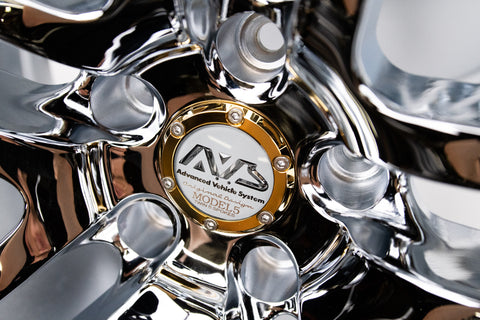 AVS Model 5 19" 10J +19, 9J +35 (5x114.3) *Triple Chrome Plated*