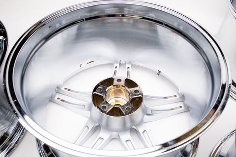 AVS Model 5 19" 10J +19, 9J +35 (5x114.3) *Triple Chrome Plated*