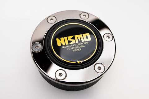 NISMO Horn Button *Black Chrome Trim Ring* for NARDI