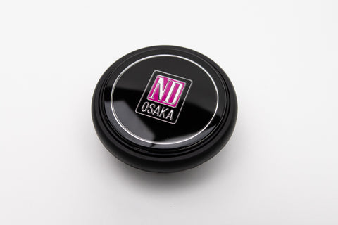 ND Osaka Horn Button *Black Chrome Trim Ring*