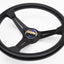 350mm Nardi Rally Deep Corn *Blue Stitching*