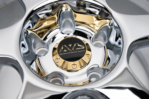 Yokohama AVS Model 6 18" 9J +35, 8J +35 (5x114.3) *Triple Chrome Plated*