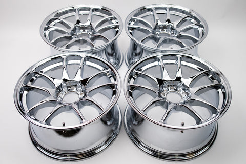 Work CR Kai 17" 9J +17, 9J +28 (5x114.3) *Triple Chrome Plated*