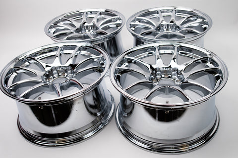 Work CR Kai 17" 9J +17, 9J +28 (5x114.3) *Triple Chrome Plated*