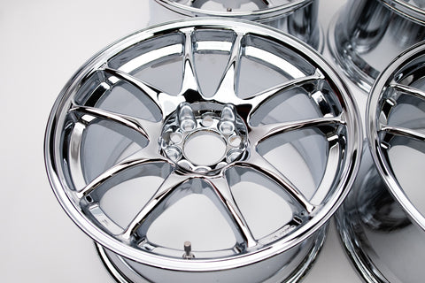 Work CR Kai 17" 9J +17, 9J +28 (5x114.3) *Triple Chrome Plated*