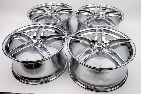 Yokohama AVS Model 5 18" 9J +35 (5x114.3) *Triple Chrome Plated*