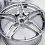 Yokohama AVS Model 5 18" 9J +35 (5x114.3) *Triple Chrome Plated*