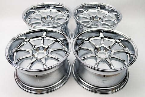 Work Emotion XD9 18" 10J +18 (5x114.3) *Triple Chrome Plated*