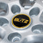 Blitz BRW03 Reproduction Center Caps *Gold/Black*