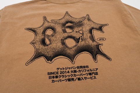 GET Japan Ten Year Anniversary Tee Shirt (Camel)