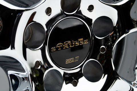 SSR Agle Strusse Reproduction Center Caps *Black/Gold*