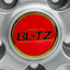 Blitz BRW03 Reproduction Center Caps *Red/Gold*