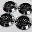 Yokohama AVS Model 6 Reproduction Center Caps *Chrome Limited Version*