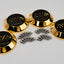 Yokohama AVS Model 6 Reproduction Center Caps *24k Gold Limited Version*