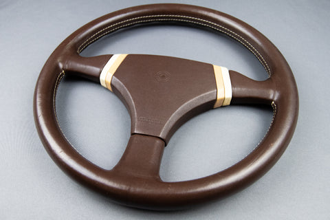 360mm MOMO *Brown Leather*