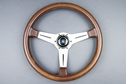 360mm Nardi Classic *Brown Leather*