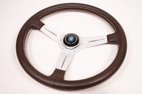 360mm Nardi Classic *Brown Leather*