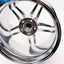 AVS Model 5 17" 9JJ +35, 8JJ +30 (5x114.3) *Triple Chrome Plated*