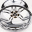 AVS Model 5 17" 9JJ +35, 8JJ +30 (5x114.3) *Triple Chrome Plated*