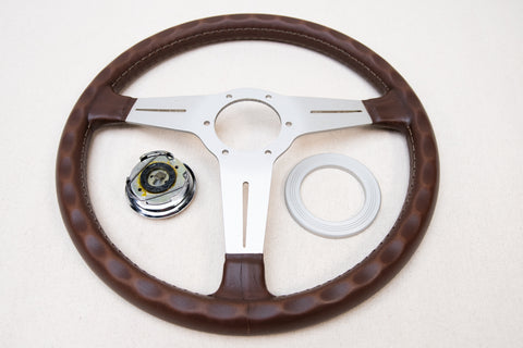 360mm Nardi Classic *Brown Leather*