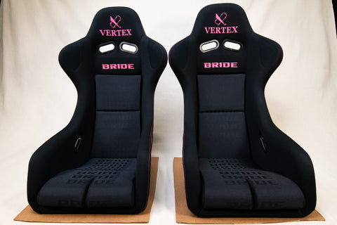 Vertex Bride Zeta III Funky Queen Bucket Seat Pair