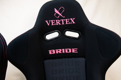 Vertex Bride Zeta III Funky Queen Bucket Seat Pair