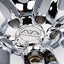 AVS Model 5 17" 9JJ +35, 8JJ +30 (5x114.3) *Triple Chrome Plated*