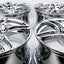AVS Model 5 17" 9JJ +35, 8JJ +30 (5x114.3) *Triple Chrome Plated*