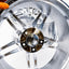 AVS Model 5 17" 9JJ +35, 8JJ +30 (5x114.3) *Triple Chrome Plated*
