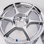 Buddy Club P1 17" 9JJ +17, 9JJ +27 (5x114.3) *Triple Chrome Plated*