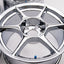 Buddy Club P1 17" 9JJ +17, 9JJ +27 (5x114.3) *Triple Chrome Plated*