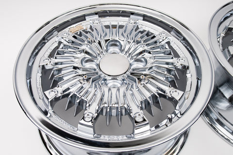 MUGEN CF48 14" 6JJ +38 (4x100) *Triple Chrome Plated*